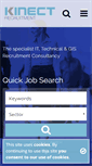 Mobile Screenshot of kinectrecruitment.com